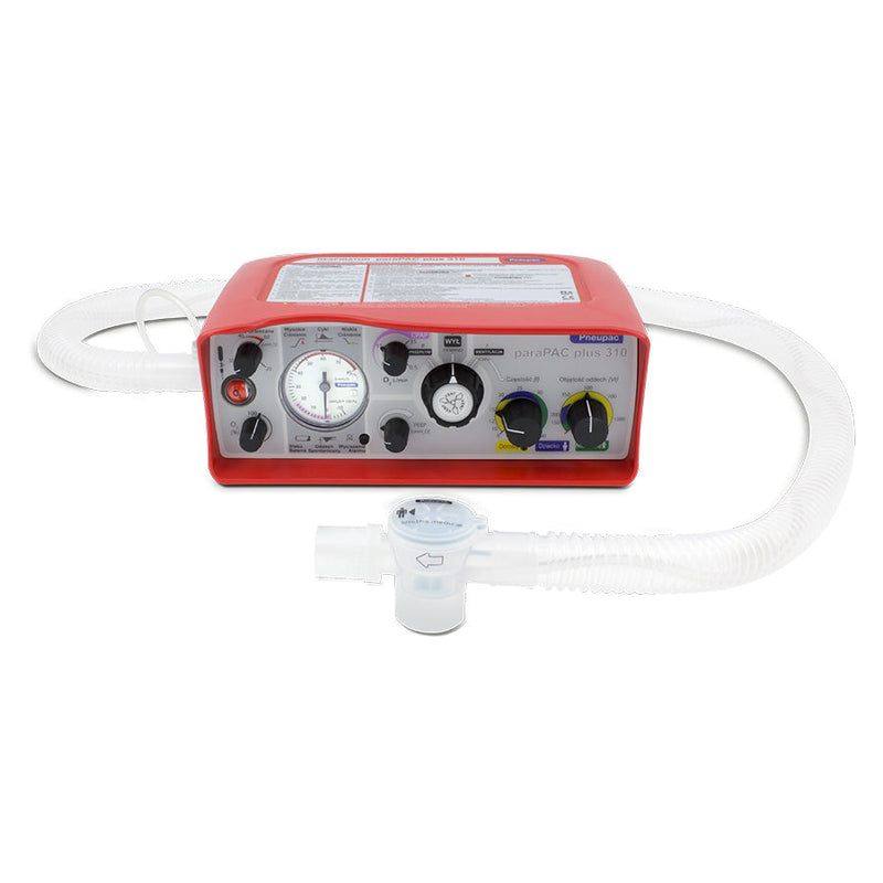 Respirator paraPAC Plus<br> z PEEP/CPAP (NR SER: 2101057)