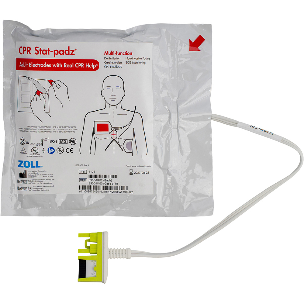 Elektrody CPR Stat-Padz wielofunkcyjne dla dorosłych (1 para)